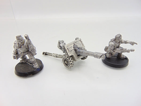 Catachan Lascannon Team