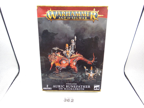 Auric Runefather on Magmadroth