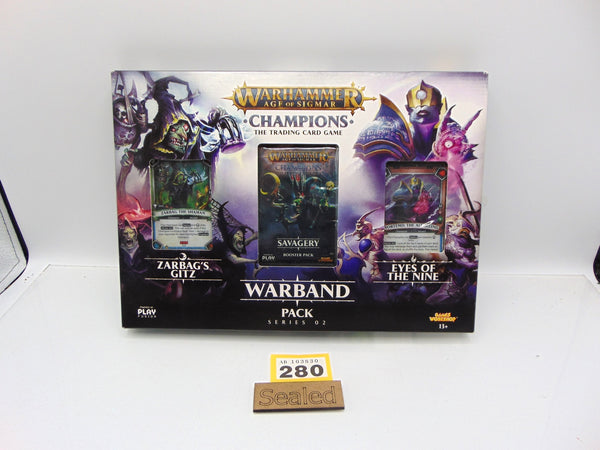 Warhammer Champions TCG Savagery Warband Pack Collectors Box Series 02
