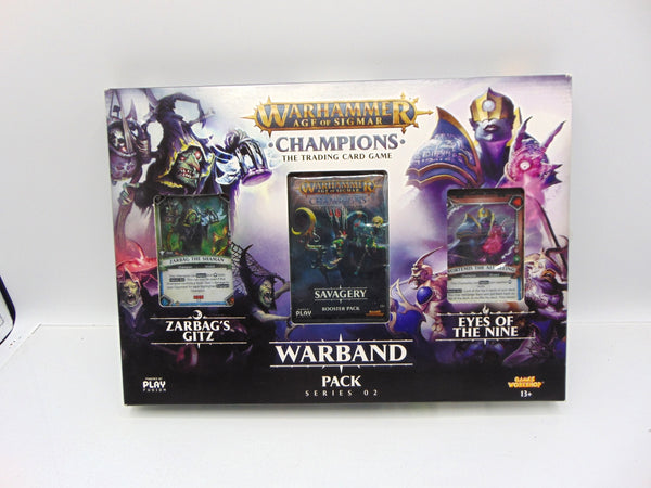 Warhammer Champions TCG Savagery Warband Pack Collectors Box Series 02