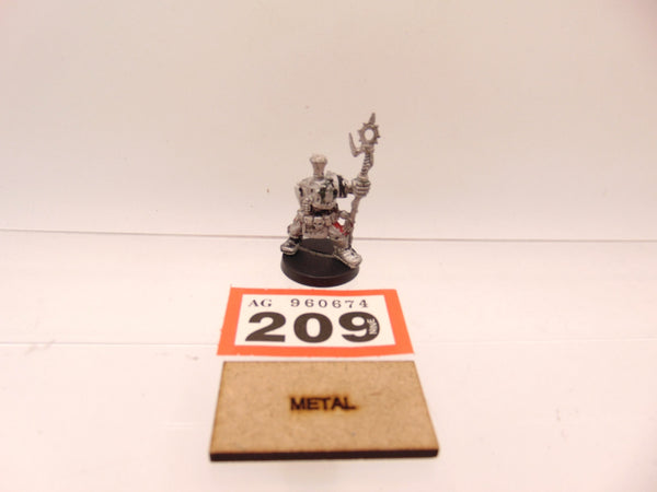 Minder with Copper Staff