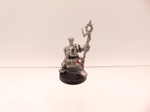 Minder with Copper Staff