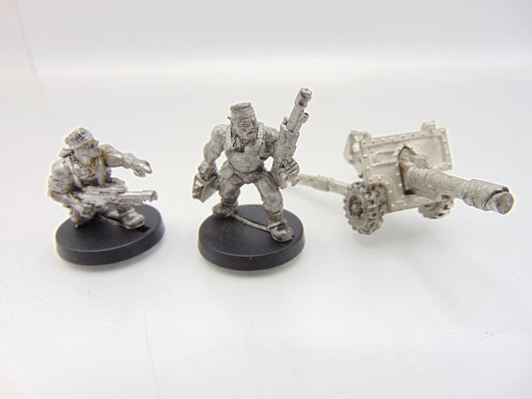 Catachan Lascannon Team