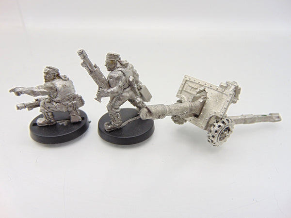 Catachan Lascannon Team