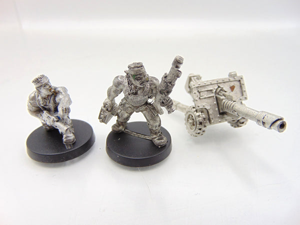 Catachan Lascannon Team