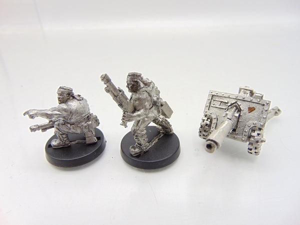 Catachan Lascannon Team
