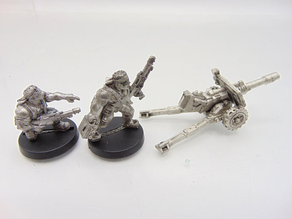 Catachan Lascannon Team
