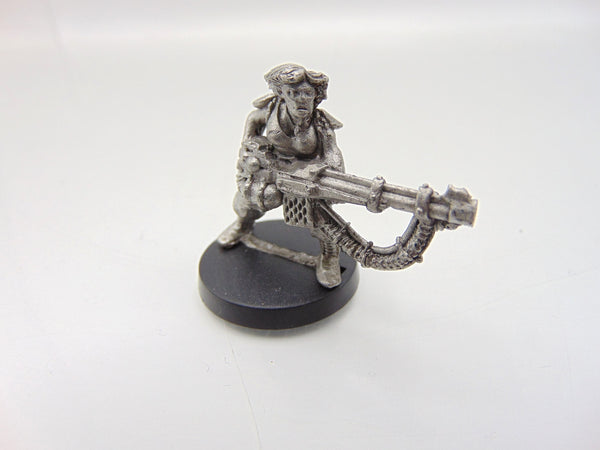 Imperial Army Female Guard with Autocannon