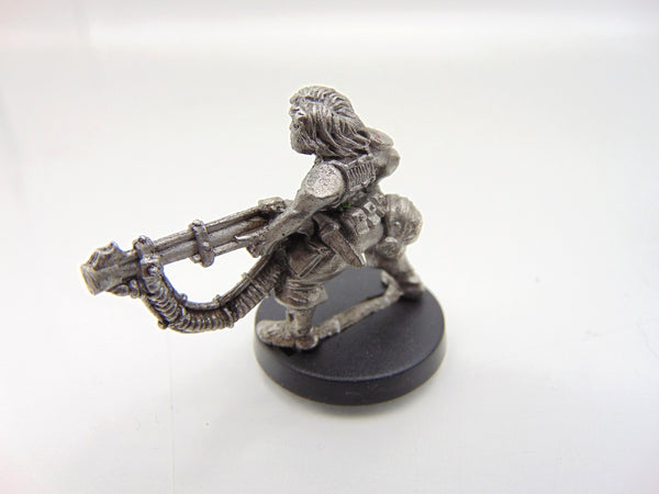 Imperial Army Female Guard with Autocannon