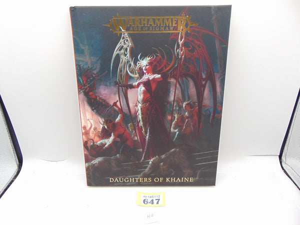 Ltd Ed Battletome Daughters of Khaine