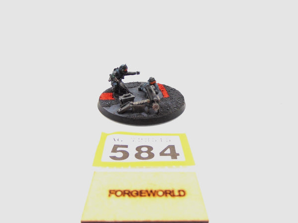 Elysian Drop Trooper Heavy Weapon Team