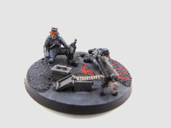 Elysian Drop Trooper Heavy Weapons Team