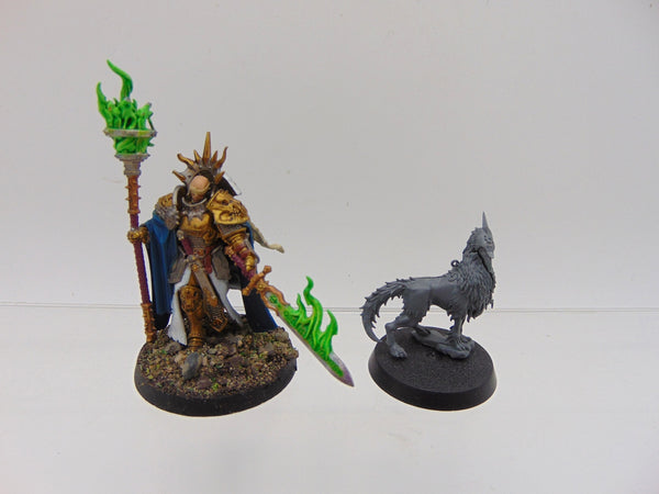 Lord Veritant with Gryph Crow