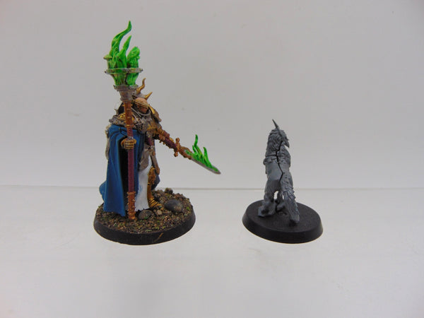Lord Veritant with Gryph Crow