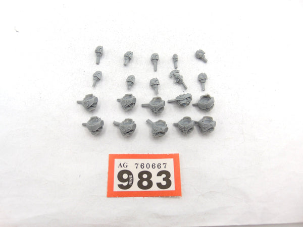 Ultramarine MKIV Praetorian Heads & Torsos
