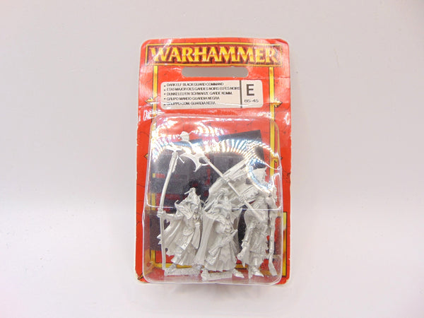 Dark Elf Black Guard Command