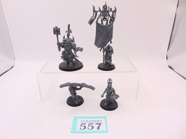 Chaplain Grimaldus & Retinue