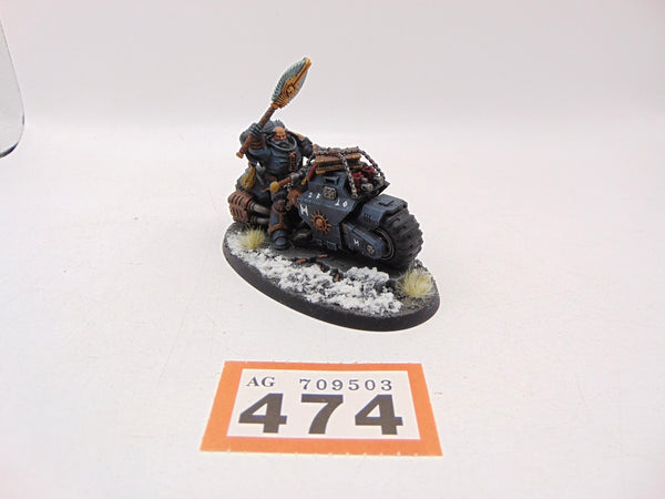 Primaris Chaplain on Bike