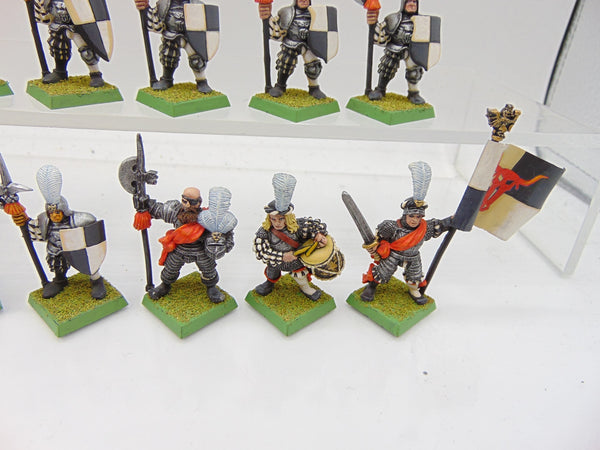 Imperial / Empire Halberdiers with Hero and Command