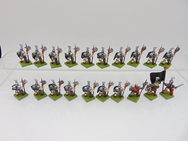 Imperial / Empire Halberdiers with Hero and Command