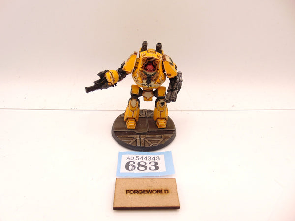 Imperial Fist Contemptor Dreadnought