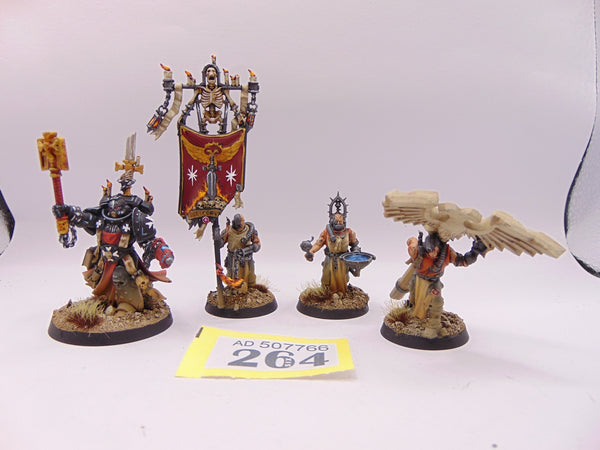 Chaplain Grimaldus & Retinue