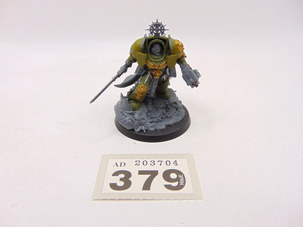 Captain in Terminator Armour