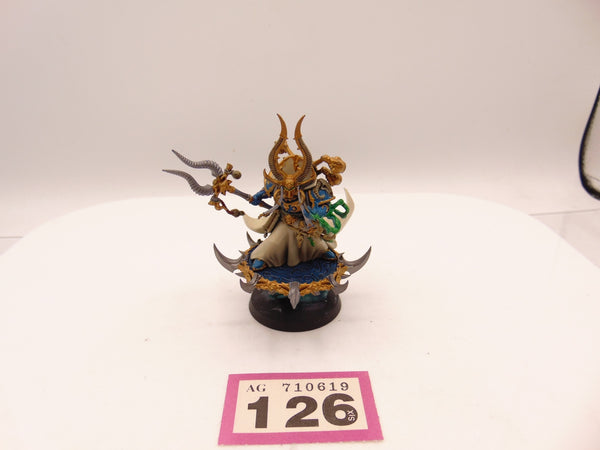 Ahriman on Disc of Tzeentch