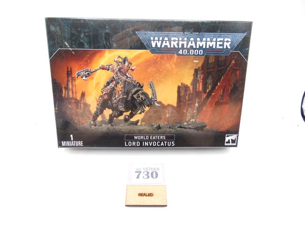 Lord Invocatus / World Eaters Chaos Lord on Juggernaut