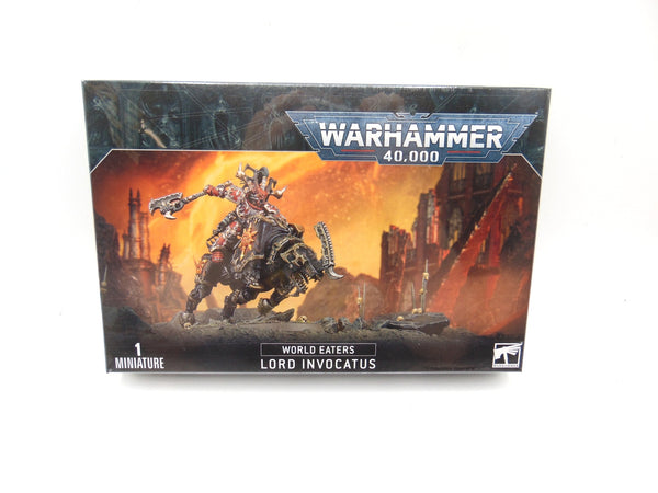 Lord Invocatus / World Eaters Chaos Lord on Juggernaut