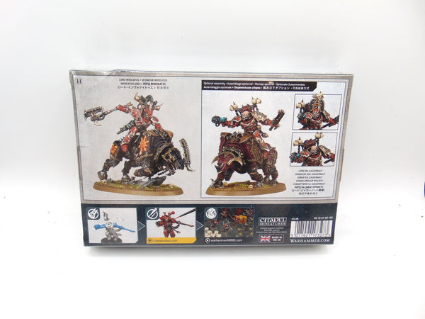Lord Invocatus / World Eaters Chaos Lord on Juggernaut