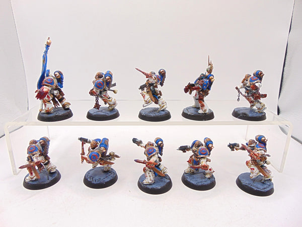 Khorne Berzerkers / MKVI Marines