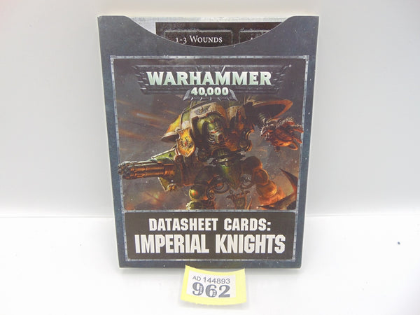 Datasheet Cards Imperial Knights