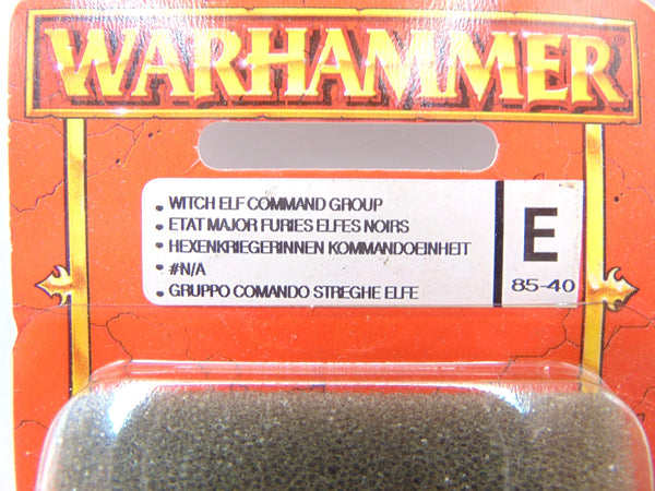 Witch Elf Command Group