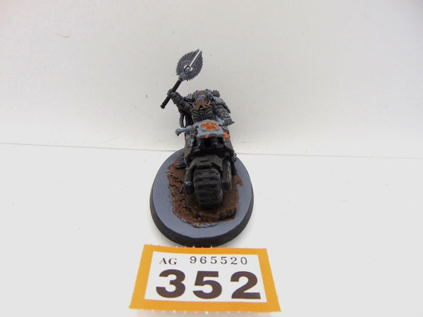 Primaris Chaplain on Bike