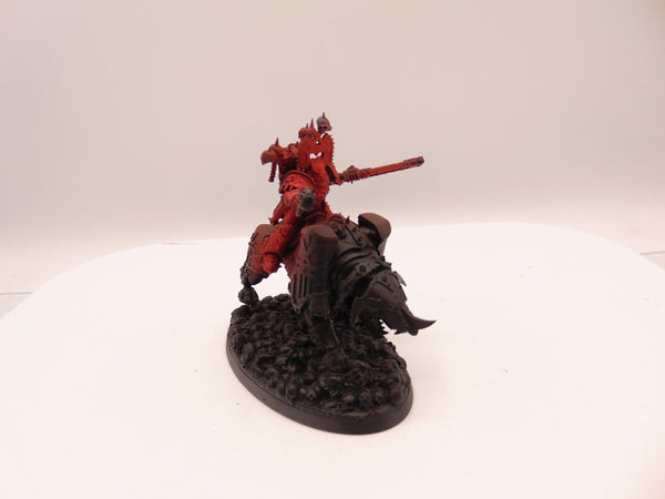 World Eaters Chaos Lord on Juggernaut