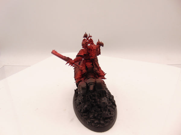 World Eaters Chaos Lord on Juggernaut