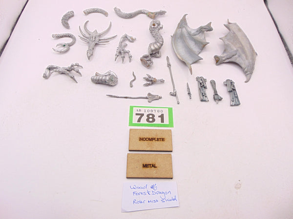 Wood Elf Noble on Forest Dragon