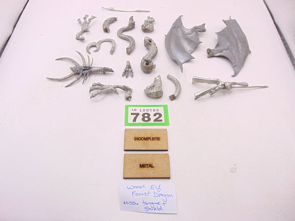 Wood Elf Noble on Forest Dragon