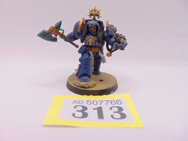 Librarian in terminator Armour