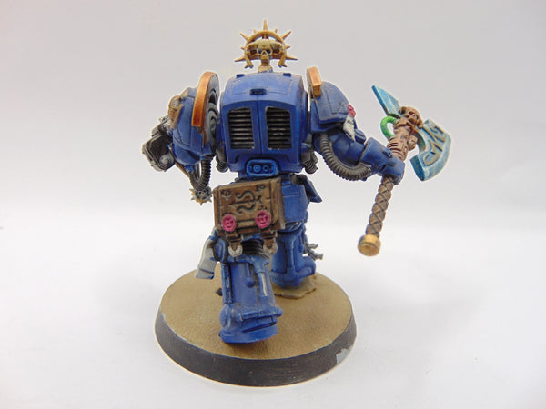 Librarian in terminator Armour