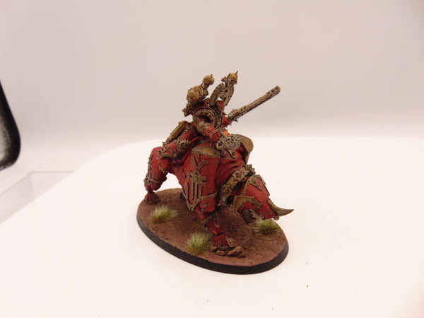 World Eaters Chaos Lord on Juggernaut