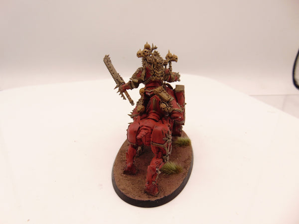 World Eaters Chaos Lord on Juggernaut