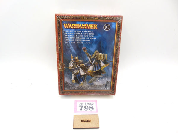 High Elf Archmage and Mage
