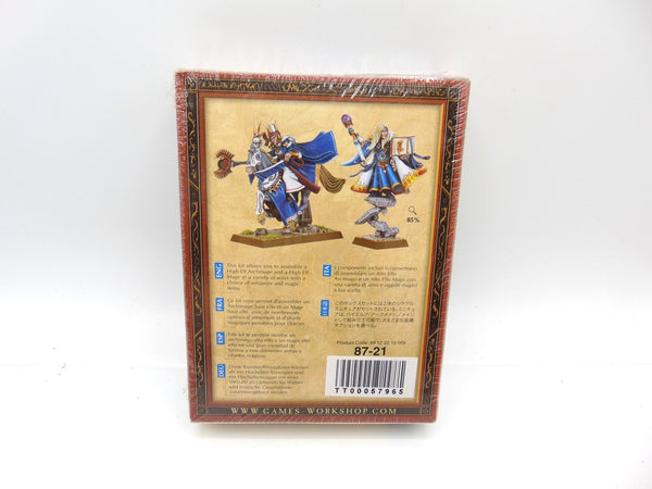 High Elf Archmage and Mage