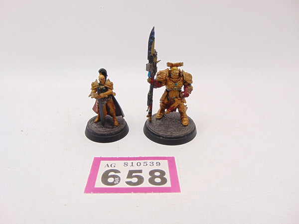 Shield Captain Valerian & Knight Centura Tanau Aleya