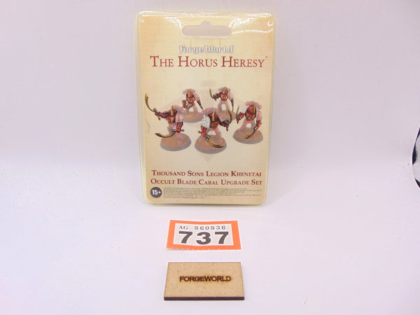 Thousand Sons Legion Khenetai Occult Blade Cabal Upgrade Set