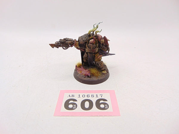 Death Guard Praetor in Cataphractii Armour Conversion