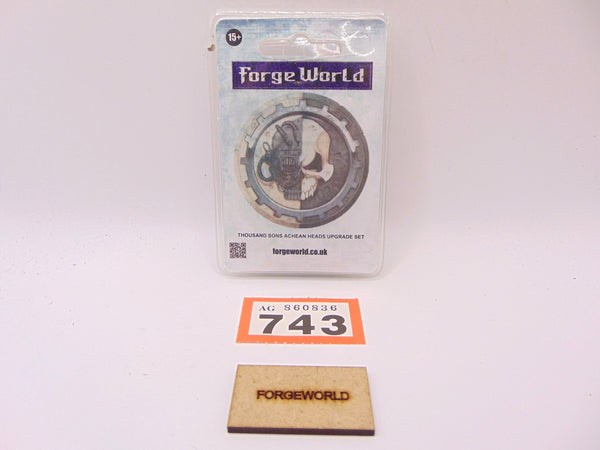 Thousand Sons Achean Heads Upgrade Set