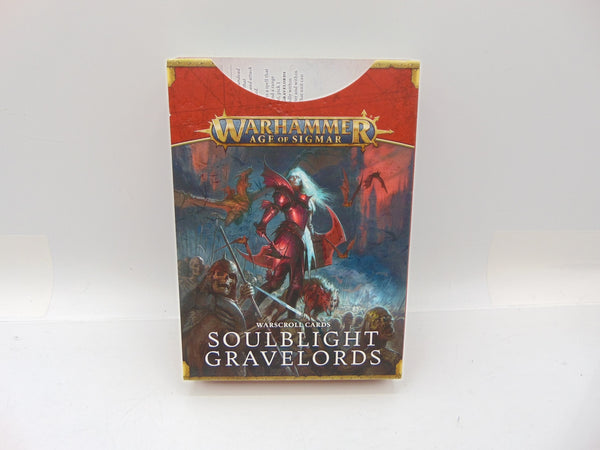 Warscroll Cards Soulblight Gravelords